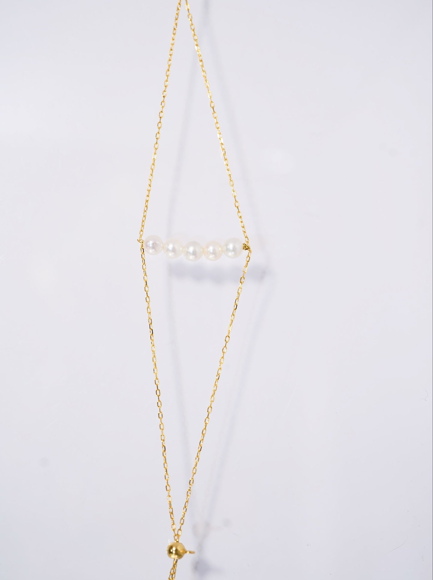 'Double Five' Freshwater Pearls Bracelet