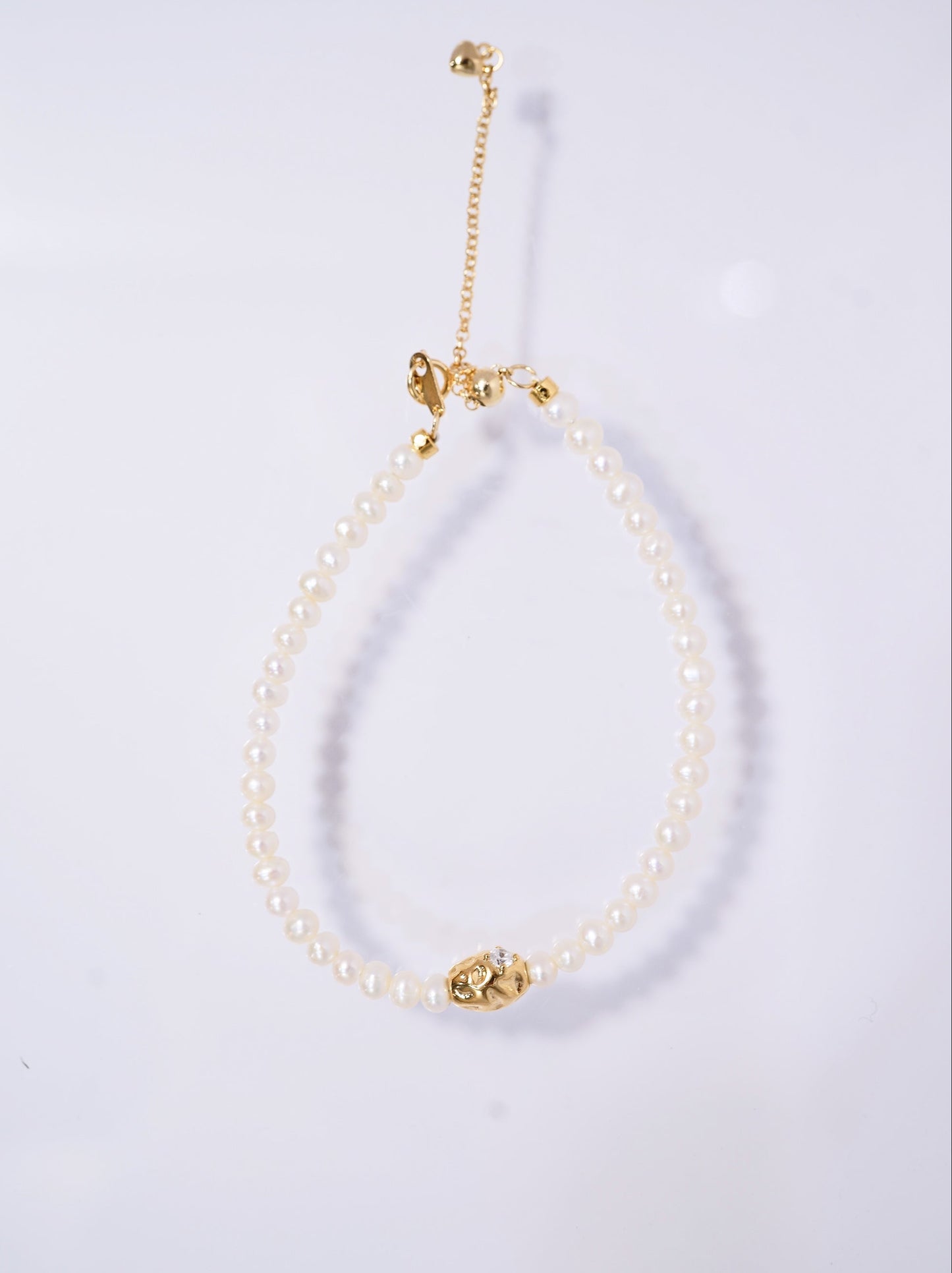 'Gold Bean' Freshwater Pearls Bracelet