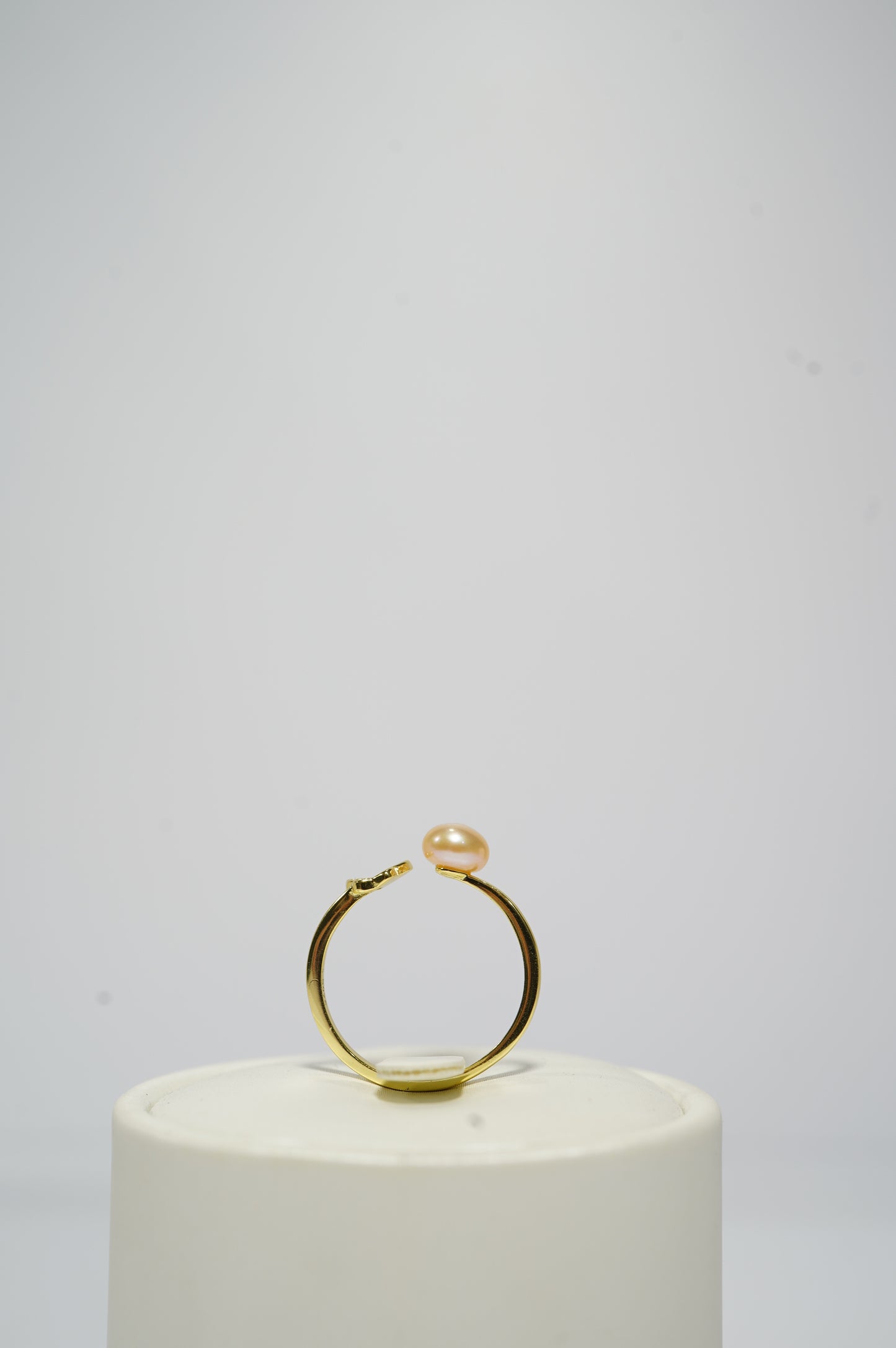 Shiny Butterfly Freshwater Pearl Ring