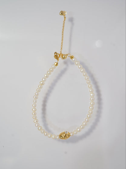 'Gold Bean' Freshwater Pearls Bracelet
